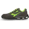 Image de U-Power, Chaussures de travail, Chaussure de sécurité Point taille 44 gris/vert cuir velours/nylon S1P SRC EN ISO 20345 (S1P, 44)