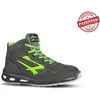 Image de U-Power, Chaussures de travail, Chaussures de sécurité HUMMER S3 CI Noir-Vert (S3, 45)