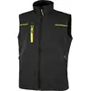 Image de U-Power, Hommes, Gilet, WORKWEAR Saturn noir carbone M, Noir, (M)