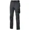 Image de U-Power, Pantalon de travail, Pantalon de travail World gris asphalte / vert XL (XL)