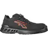 Image de U-Power, Chaussures de travail, Chaussure basse de sécurité Caesar Gr.45 noir/rouge S3 CI SRC ESD EN20345 microfibre (S3, 45)