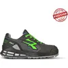 Image de Upower, Chaussures de travail, Chaussures Egon Gris Vert Bass Numéro (S1P, 40)