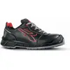 Image de U-Power, Chaussures de travail, Chaussure basse de sécurité Billie Gr.46 noir/rouge S3 CI SRC ESD EN20345 Cuir (S3, 46)