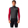 Image de Castelli, Hommes, Veste de cyclisme, quadra tretch Vest (S), Noir, Gris, S