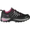 Image de CMP Campagnolo, Femmes, Chaussures de randonnée, Chaussures de trekking pour femmes Rigel Low WP noir et rose 3Q5445661UE (38) (38), Noir, Rose