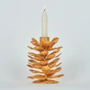 Image de Décorations de noël Bizzotto P.CANDELA 1P PINEAL ORO H10 homme