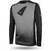 Image de UFO, Hommes, Maillot de cyclisme, Maillot Mtb / E-Bike Terrain Niv. 1, fabriqué en Italie (manches longues), couleur gris/noir, (M), Noir, Gris, M