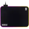 Image de Sparco Tapis De Souris Drift Spmousepad (S), Tapis de souris, Noir