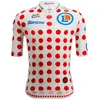 Image de Santini Maillot à Manches Courtes Tour De France Official Polka Dot 2025