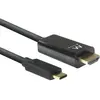 Image de Ewent Câble de connexion USB-C vers HDMI mâle 4K (HDMI), Adaptateur données + vidéo, Noir