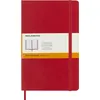 Image de Carnet ligne grand format souple scarlet