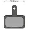 Image de Brenta Ciclo Plaquettes De Frein à Disque Frittées Deore/altus/orion Shimano/trp/quad