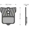 Image de Brenta Ciclo Plaquettes De Frein à Disque Light Tech Elixir 9/7/cr/xx/x0/t/tl Avid/sram