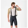 Image de Castelli, Hommes, Pantalon de cyclisme, Unlimited 2 Cargo Bibshort (L), Bleu, Noir
