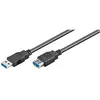 Image de Ewent CABLE DE EXTENSION USB 3.0 A A M/F DE 1,0 METRO. (1 m, USB 3.2 Gen 1), Câble USB