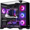 Image de Itek Dark Cave Pano (ATX, mATX, Mini-ITX), Boîtier PC, Noir