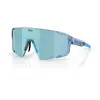 Image de Bliz, Unisexe, Lunettes de sport, P003 (mat transparent navy, Smoke w Ice Blue multi), Bleu