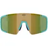 Image de Bliz, Unisexe, Lunettes de sport, P003 Small (Turquoise mat, pola green Revo, Vert w Bleu), Bleu