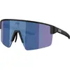 Image de Bliz, Unisexe, Lunettes de sport, P004 Small (Noir mat, Anthracite Blue Mirror), Noir