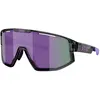 Image de Bliz, Unisexe, Lunettes de sport, Fusion Small (Noir cristal, Noir Cristal, Gris w Putple Multi, Lila), Violet, Noir