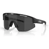 Image de Bliz, Unisexe, Lunettes de sport, Matrix Small (Noir mat, émanations), Noir, Gris