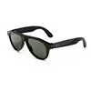 Image de Lunettes connectées IA Meta Ray-Ban (Gen 3) Aviator Noir brillant Verres Transitions® verts