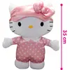 Image de Giochi Preziosi Hello Kitty - Peluche lumineuse Bedtime, peluche de 35 cm avec lumière, composition et usure douces (35 cm)