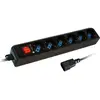Image de Techly, Multiprise, 300415 UPS power strip wit (6x, CEE 7/3, 1.50 m)