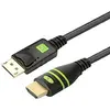 Image de Techly DisplayPort   HDMI (Typ A) (5 m), Câble vidéo, Noir