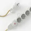 Image de Creative Cables Multiprise Câble De Jute M1t4b02rn06 Rn06 2 M