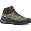 Image de Scarpa, Femmes, Chaussures de randonnée, Women's Rapid XT Mid GTX (37.5), Orange, Vert, Gris