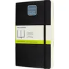 Image de Moleskine, Cahier + bloc-notes, Carnet classique (A5, Large 13x21, Blanc, Couverture souple)