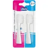 Image de Chicco, Tête de brosse à dents, têtes de rechange pour brosse à dents électrique 3y+ italien/allemand (2x)