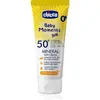 Image de Chicco, Crème solaire, Crème solaire minérale SPF50+ 0m+ italien 75 ml (SPF 50+, 75 ml)
