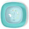 Image de Chicco, Vaisselle + couverts pour enfants, Set mit 2 türkisfarbenen Tellern ab 12 Monaten
