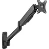 Image de Techly Support mural pivotant pour 1 écran 17-32" avec vérin à gaz (Mur, 32", 9 kg), Support de moniteur, Noir