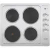 Image de Candy CLE64KX Acier inoxydable Encastré 58 cm Plaque scellée 4 Cuisinière(s), Plaque de cuisson, Argent