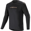 Image de Alpinestars A-Aria Polartec Switch Fietsshirt met lange mouwen, zwart-goud, afmeting L voor man