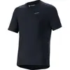 Image de Alpinestars, Hommes, Maillot de cyclisme, Jersey 24 A-Dura Dri Wool Ss (XXL), Noir, XXL