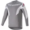 Image de Alpinestars, Hommes, Maillot de cyclisme, Maillot 24 A-Supra Race Ls (XXL), Gris, XXL