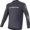 Image de Alpinestars, Hommes, Maillot de cyclisme, Maillot 24 A-Dura Switch Ls (XXL), Noir, XXL