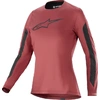 Image de Alpinestars Stella A-Dura Dri Astar Dames fietsshirt met lange mouwen, rood, afmeting L voor vrouw