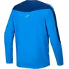 Image de Alpinestars, Hommes, Maillot de cyclisme, Maillot A-Supra Melt Ls Blue (XL), Bleu, XL