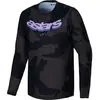 Image de Alpinestars, Hommes, Maillot de cyclisme, Jersey A-Dura Hollow Camo Ls (XXL), Multicolore, Noir, XXL