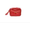 Image de Love Moschino, Femmes, Sac à main, Sac à main en cuir de veau grainé et polyuréthane, Rouge