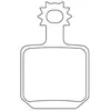 Image de Wag Plaquettes De Frein à Disque Semi-métalliques Magura Mt7 4p Strong