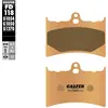 Image de Galfer Bike, Plaquettes de frein, (Metal fritte)