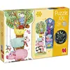 Image de Goula Puzzle XXL Glow in the Dark Ferme réversible 80 x 28 cm 27 pièces (27 pièces)
