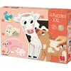 Image de Goula Puzzle des mères animales avec leurs bébés (14 pièces)