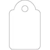 Image de Agipa, Emballage cadeau, Porte-étiquette, 15 x 24 mm, blanc (1000x)